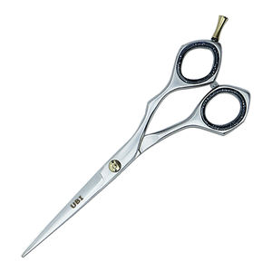 Ciseaux à cheveux ajustables de 6,5 pouces pour droitiers |   Tondeuse professionnelle de salon en acier inoxydable à 32 dents Super Cut - Product Image 2
