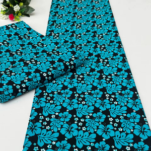 Hot Selling High Quality African Wax Print and Ankara Cotton Senegalese Fabric for Clothing Sewing and Craft Projects - Product Image 1
