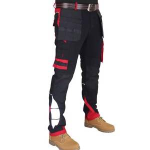 Pantalones Cargo Casuales Personalizados para Hombre, 100% Algodón, Tela de Lona, Cintura Media, Ligeros, de Secado Rápido, Estilo Jogger, con Múltiples Bolsillos - Product Image 6