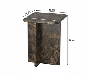 Table d'appoint moderne minimaliste en marbre pour salons, restaurants, hôtels, villas, bars et B2B Inde - Product Image 1