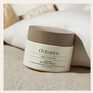 Crème pour le visage pour hommes Okeulriang Layered Natural Cream 50ml, crème naturelle pour le visage, crème éclatante pour le visage, crème liftante pour le visage, crèmes blanchissantes pour le visage - Product Image 1