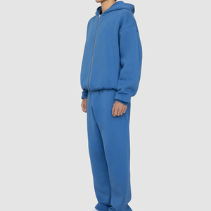 Comfortable Workout Apparel Oversize Men Zipper Tracksuit Premium Casual Sportswear Stylish Oversize Men Zipper Tracksuit - Product Image 2
