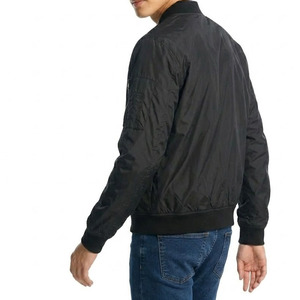 Custom OEM Bomber <b>Jacket</b> Wholesale Private Label Streetwear <b>Jacket</b> Durable Nylon Construction with Ribbed Cuffs - Product Image 5