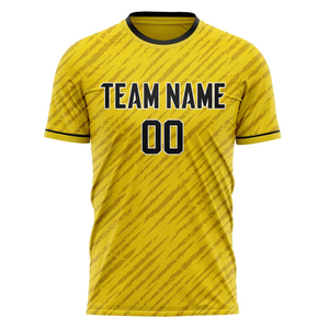 Camiseta de Fútbol de Manga Corta para Hombre, Transpirable, de Secado Rápido, con Logotipo, Nombre e Impresión Personalizada - Product Image 1