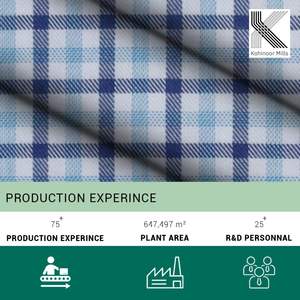 Tela de Franela con Estampados Teñidos con Hilo, 100% Algodón, Tela de Franela a Cuadros para Camisas de Hombre y Mujer - Product Image 5