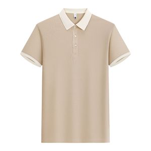 เสื้อกอล์ฟผู้ชายสั่งทำขายส่ง ผ้าฝ้ายพรีเมียม แขนสั้น ปิเก้ สวมใส่สบาย พิมพ์โลโก้ ปักลาย AL BARAKA WEAR - Product Image 1