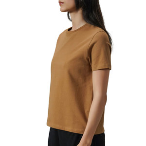 T-shirt pour femme Solid Trader Eco Wear en fibres naturelles, doux, respirant, léger, coupe ample, tendance été, pour l'extérieur - Product Image 6