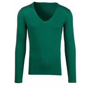 Camiseta Térmica de Manga Larga para Hombre, 100% Algodón, Tejido de Punto, Color Sólido, Ecológica, de Secado Rápido, Personalizable, OEM, Gran Venta - Product Image 5