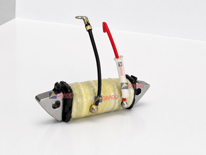 Nueva Bobina de Carga Orado Bajaj CT 100 Platina de Acero, Cobre, Nylon y Latón, Repuesto para Motocicleta, Lado Izquierdo - Product Image 5