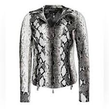 Vibrant Flair <b>Long</b> Breathable Womens Snake Printed <b>Leather</b> <b>Jackets</b> for Modern Daytime Evening Outfits Different colors <b>leather</b> - Product Image 6