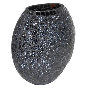 Vase en verre décoratif pour la maison de couleur bronze Pot de fleur en verre transparent sac à main en gros décor de table Vase à fleurs Vases en cristal de verre - Product Image 3