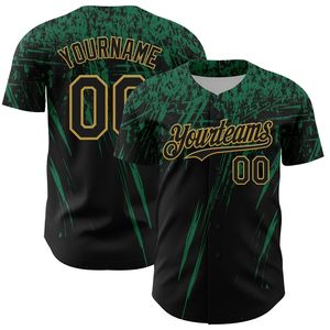 Maillot de baseball personnalisé pour équipe, antibactérien, entièrement boutonné, manches courtes, 100 % coton biologique, col en V, unisexe, printemps/été/hiver, devant - Product Image 1