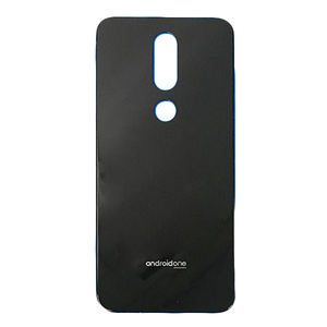 Cover Posteriore per Nokia 7.1, Nero, Edizione Android One, Parte di Ricambio in Materiale ABS - Product Image 1