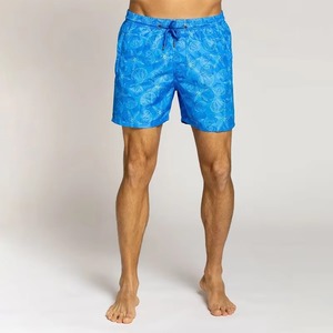 Short de bain pour homme 2026 à séchage rapide, avec doublure en maille respirante, vêtement décontracté d'été avec taille élastique ajustable - Product Image 1