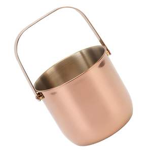 ถังแช่ไวน์และค็อกเทลสแตนเลสสตีลสองชั้นเก็บความเย็น ขนาดใหญ่ สีโรสโกลด์ สำหรับขายส่ง OEM ระดับพรีเมียม - Product Image 3