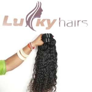 Mèches de cheveux vierges bruts vietnamiens, sans traitement chimique, cuticules alignées, bouclées, couleur noire naturelle, pour tissage, en gros, bon marché, texture profondément ondulée - Product Image 3