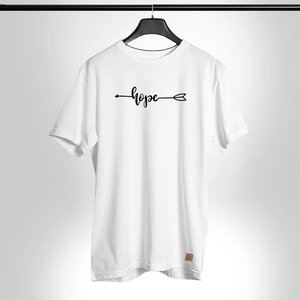 Men's White Short Sleeve O-Neck T-<b>Shirt</b> Regular Fit Casual Style <b>100</b>% <b>Polyester</b> Jersey Knitted Front Logo Anti-Wrinkle - Product Image 1