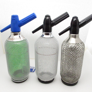 Siphon à soda en verre écologique avec certification CE/UE, accessoire de bar Sparklets London pour eau gazeuse - Product Image 3