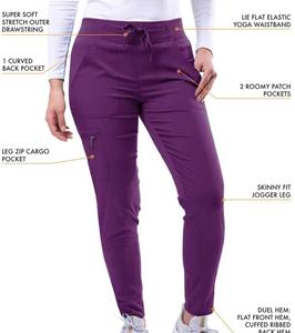 Wholesale Custom Men Premium Stylish <b>Scrubs</b> Women Medical Uniform Suits for Nurses Surgical Healthcare Staff High Quality Quick - Product Image 4