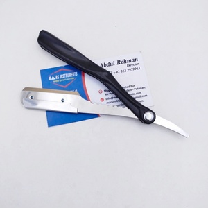 Cuchilla reemplazable de acero inoxidable con estampado de bandera personalizada, maquinilla de afeitar deslizante para peluquero - Product Image 4