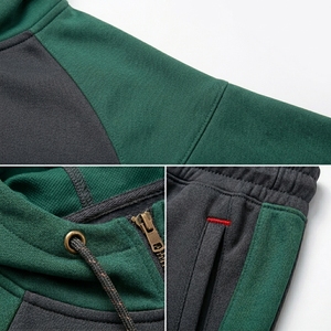 Conjunto Deportivo Profesional OEM ODM para Hombre, Sudadera con Capucha y Pantalones Jogger, Traje Deportivo con Cierre Completo para Clubes, Equipos y Venta al por Menor - Product Image 5