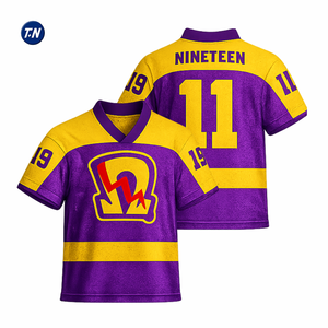 Camiseta Deportiva Unisex con Cuello en V para Fanáticos de los Deportes Electrónicos, Logotipo Personalizado con Impresión por Transferencia de Calor, Transpirable, de Poliéster, para Adultos - Product Image 2