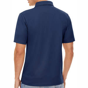 เสื้อโปโลเรียบง่ายแบบใหม่มาแรง จำนวนมาก สำหรับผู้ชาย แฟชั่นลำลอง สไตล์สตรีทแวร์ ทรงเข้ารูป - Product Image 2
