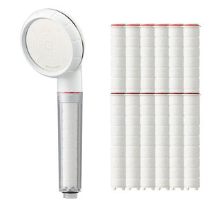 Moolmang Pure Plus <b>Shower</b> <b>Head</b> With Refill 12 PC Removes Rust Limescale <b>Water</b> <b>Saving</b> Silky Spray High Pressure - Product Image 1