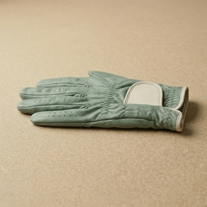 Gant de golf personnalisé OEM en cuir Cabretta, main gauche, dos ventilé, ajustement souple, fermeture au poignet, marque privée, fournisseur sportif - Product Image 5