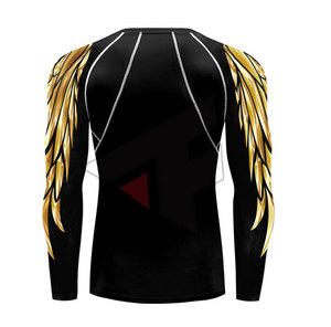 Rashguard pour homme le plus vendu, en spandex et polyester, léger, pour l'entraînement, en vente - Product Image 3
