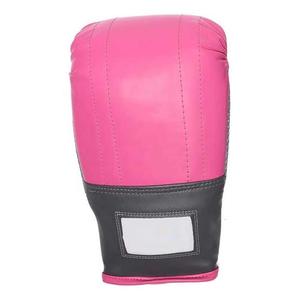 Gants d'entraînement de boxe en cuir rose avec fermeture éclair complète au poignet, respirants, unisexes, design à doigts complets, protection UV WARPRO INDUSTRY - Product Image 2
