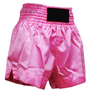 Pantalones Cortos de Entrenamiento de Muay Thai Cómodos y Transpirables con Soporte Elástico Relajado, 100% Poliéster y Seda, Posición para Logotipo Personalizado - Product Image 2