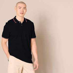 Camisetas Polo Rojas de Manga Corta para Hombre al por Mayor, Alta Calidad, 100% Algodón, Técnica Bordada, Transpirables, Tejido Liso - Product Image 3