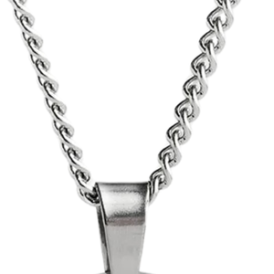 Silver Round Pendant Necklace Women Engraved Disc Charm Chain Elegant Sorority <b>Inspired</b> Fashion <b>Jewelry</b> Classic Gift - Product Image 5
