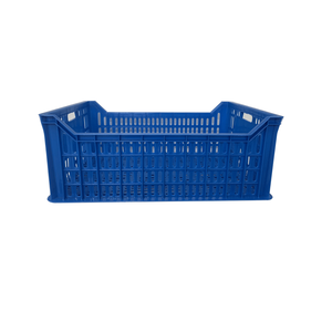 Folin SNS-FL1 Blue Rectangle Plastic Aquaculture Trap Stackable Ventilated Harvesting & Transporting Box Vietnam Made in Vietnam - Product Image 1