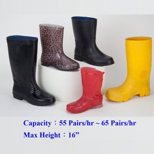 Máquina de Moldeo por Inyección Automática de Botas de Lluvia de Tipo Rotatorio de Alta Eficiencia con 8 Estaciones Opcionales - Product Image 5