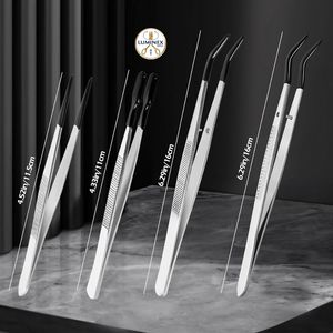 Juego de 4 Pinzas con Puntas de Goma, Pinzas de Precisión Recubiertas de PVC para Manualidades, Joyería, Electrónica y Trabajos de Laboratorio - Product Image 2