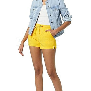 Shorts Casuales de Algodón para Mujer, Cintura Alta, Suaves y Ligeros, para Estar en Casa, Relajarse al Aire Libre y Usar en Verano - Product Image 6