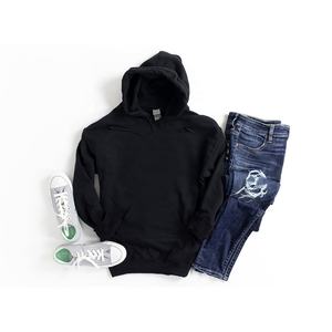 Sweat à capuche pour femme en molleton coton/polyester, délavé à l'acide et à la pierre, avec broderie 3D sur le devant, personnalisable avec logo, ODM, vente en gros - Product Image 5