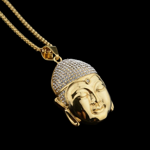 จี้รูปกางเขน Jewelux ยอดนิยม เงินแท้ 925 ชุบทอง ดีไซน์ศาสนา ฮิปฮอป สำหรับทุกเพศ ใส่ได้ทุกวัน สไตล์อินเดีย - Product Image 4