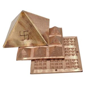 Pirámide Hueca de Cobre Puro de 2 Pulgadas, Paquete de 1, Aumenta la Energía Positiva del Vastu para el Hogar y la Oficina, Poderosos Remedios para la Salud y la Riqueza - Product Image 4