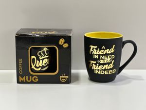 Golden print ceramic mug multicolor - Product Image 1