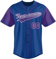 Jersey Baseball Lengan Pendek Pria Murah Polos untuk Semua Tim