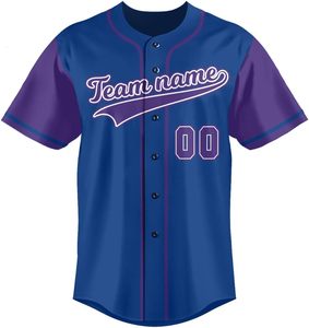Maillot de baseball à manches courtes pour hommes, pas cher, uni, pour toutes les équipes - Product Image 2