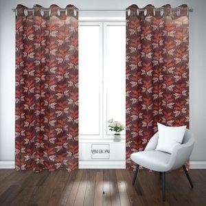 Cortina Opaca Ignífuga Estampada con Ojales 122 x 152 cm, Lista para Usar en Hogares y Hoteles - Product Image 1