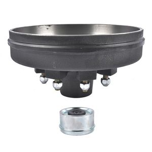 Kit Tamburo Freno a Coppa BC 8 Fori 008 219 04 22004K 12\" x 2\" per Mozzo Freno Rimorchio con Asse da 7000 Libbre, 8 Fori su 6.5\" - Product Image 3