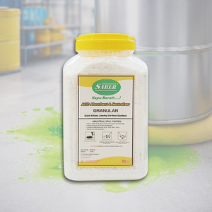 Absorbeur et neutralisant d'acides 4 litres – Granulés neutralisants et absorbants d'acides pour déversements chimiques - Product Image 1