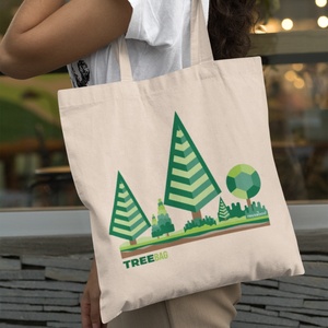 100% sacs fourre-tout en coton recyclé en gros bonne qualité pas cher prix sac promotionnel en coton imprimé - Product Image 4
