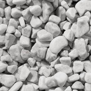 Piedras de Mármol Blanco Ecológicas, Grava de Piedra Natural para Decoración de Jardines y Pavimentación Exterior - Product Image 1