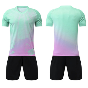 ชุดวอลเลย์บอลคุณภาพสูงแบบยูนิเซ็กซ์ พิมพ์โลโก้ตามสั่ง แห้งเร็ว ระบายอากาศได้ดี ป้องกันแบคทีเรีย ดีไซน์ล่าสุด - Product Image 1